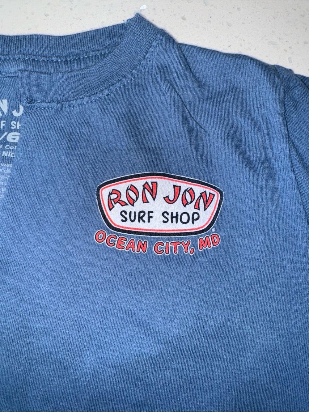 Ron Jon Kid’s Blue Surf Logo T-Shirt